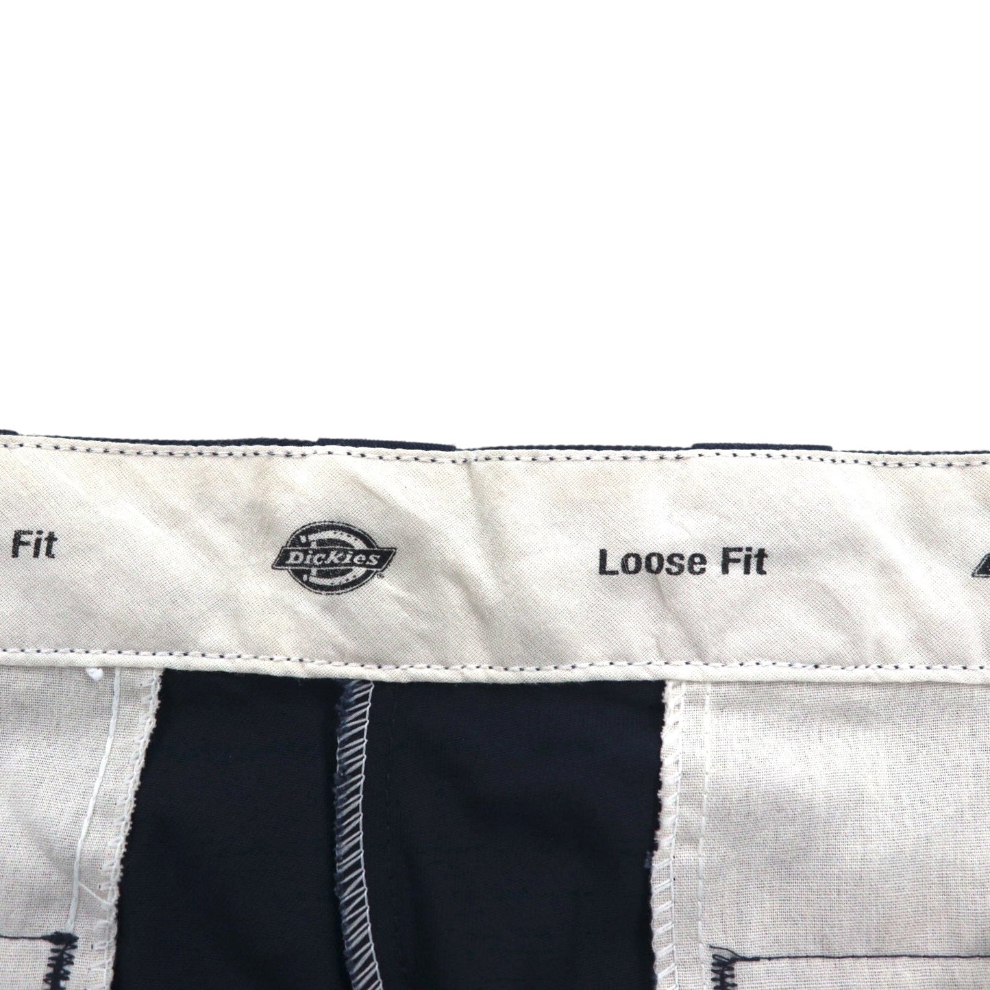 Dickies ルーズフィット LOOSE FIT ダブルニー ワークパンツ チノパンツ L ネイビー 85283DN ホンジュラス製