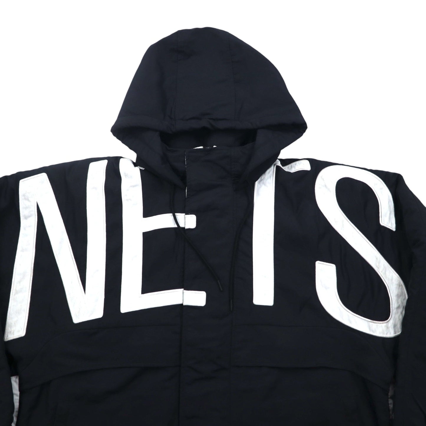 NIKE × AMBUSH ジップアップジャケット NBA COLLECTION NETS JACKET XL ブラック ブルックリン ネッツ