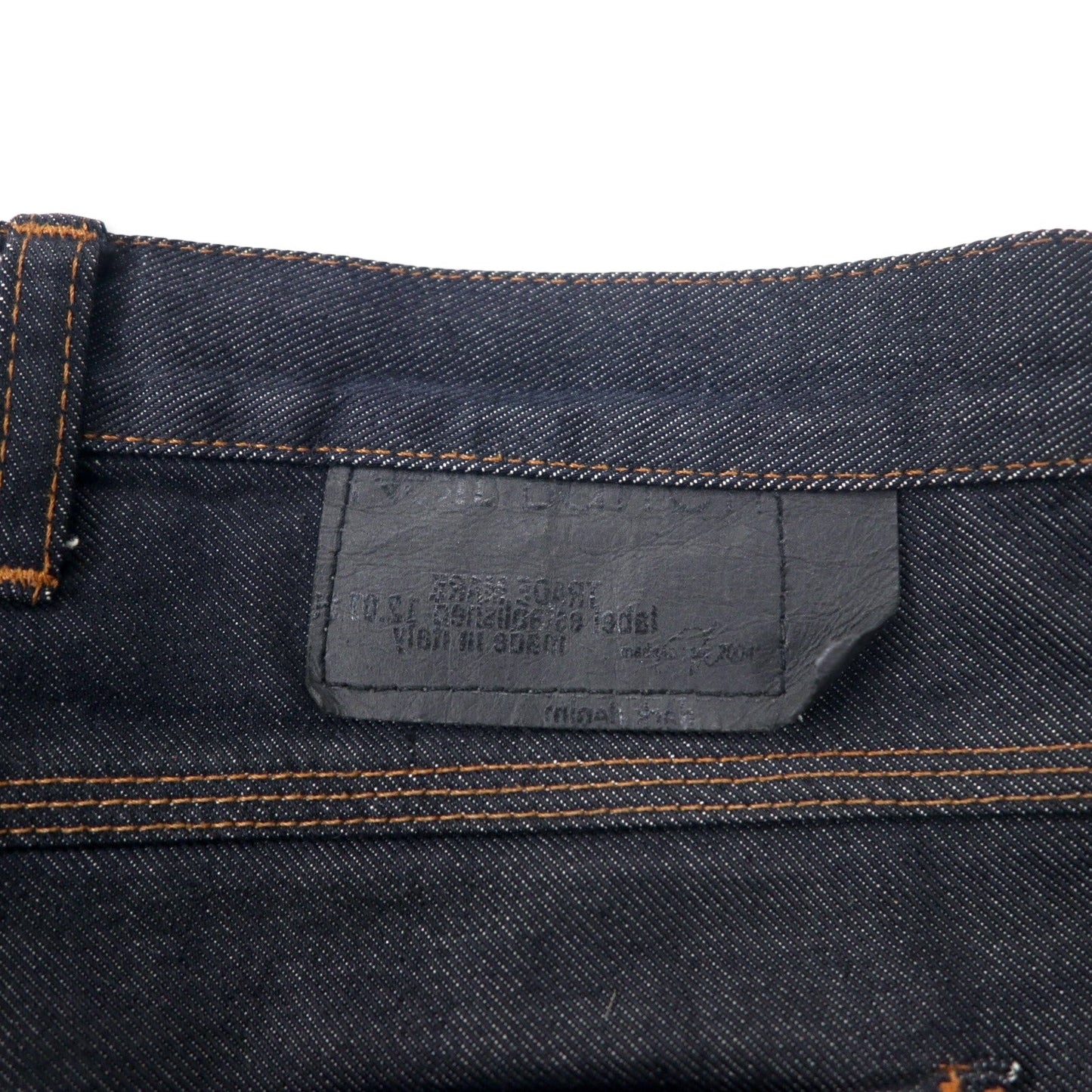 NeIL Barrett イタリア製 リジッド デニムパンツ 30 ブルー 濃紺 コットン