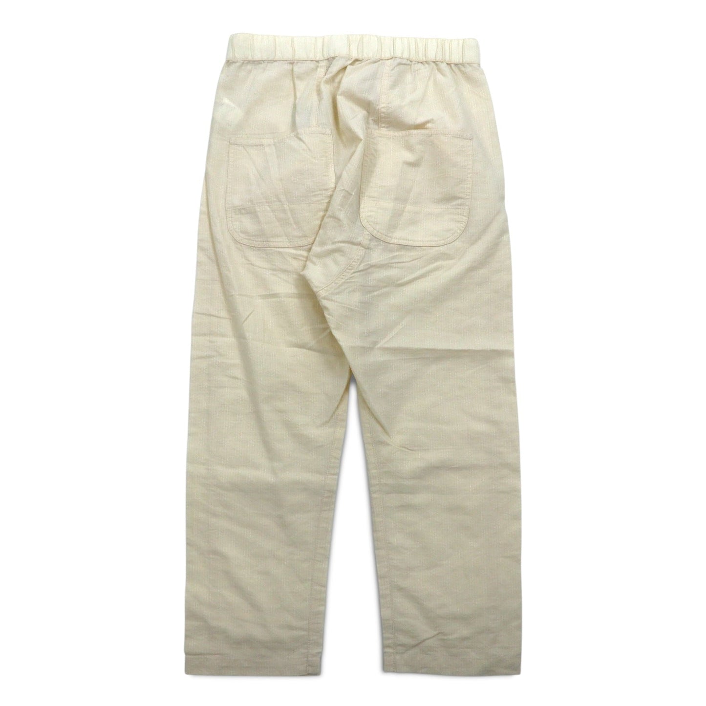 snow peak ドビー 刺し子 野良着パンツ イージーパンツ S アイボリー Dobby Sashiko Noragi Pants PA-16SU303 日本製 未使用品