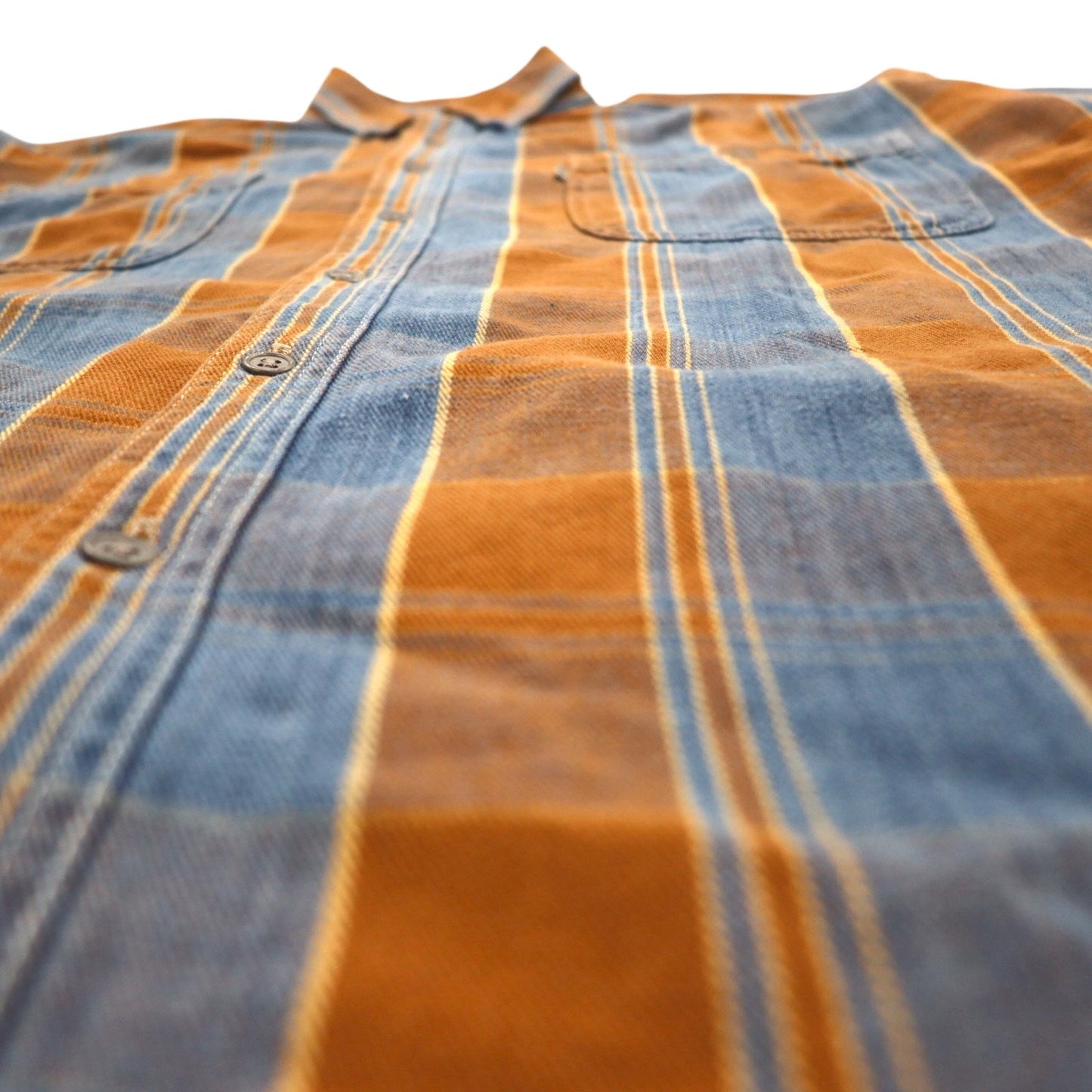 Levi's 90年代 ボタンダウン フランネルシャツ L ブラウン チェック シルバータブ 60507-1282 832M