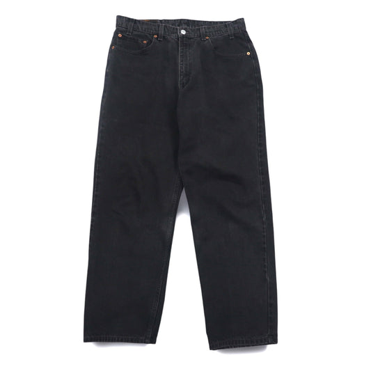 Levi's 90年代 550 バギー テーパード ブラック デニムパンツ L コットン RELAXED FIT 550-0260 メキシコ製