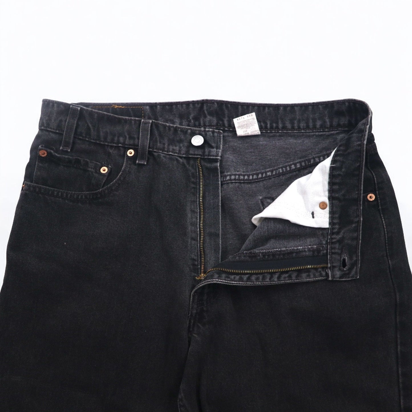 Levi's 90年代 550 バギー テーパード ブラック デニムパンツ L コットン RELAXED FIT 550-0260 メキシコ製