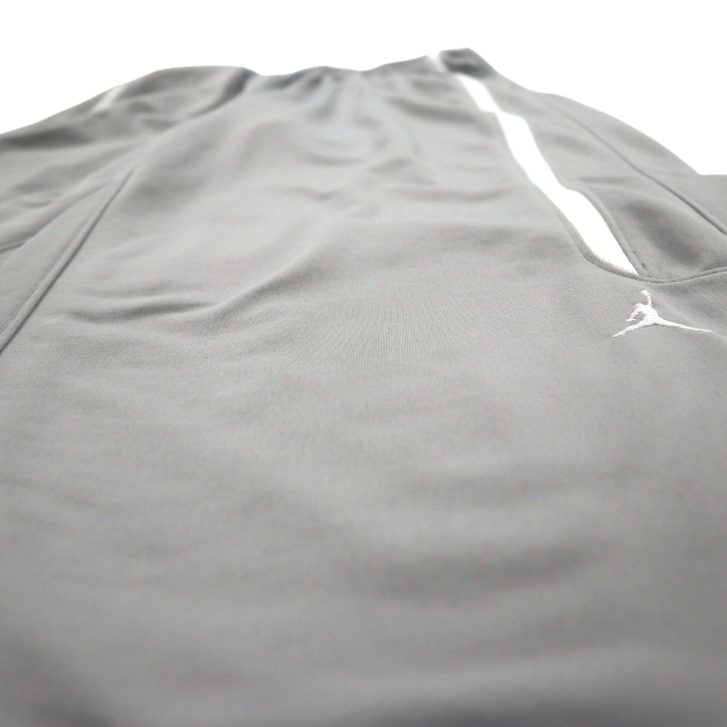 JORDAN BRAND ( NIKE ) サイドライン ワイド トラックパンツ ジャージ 2XL グレー ポリエステル 404314-075