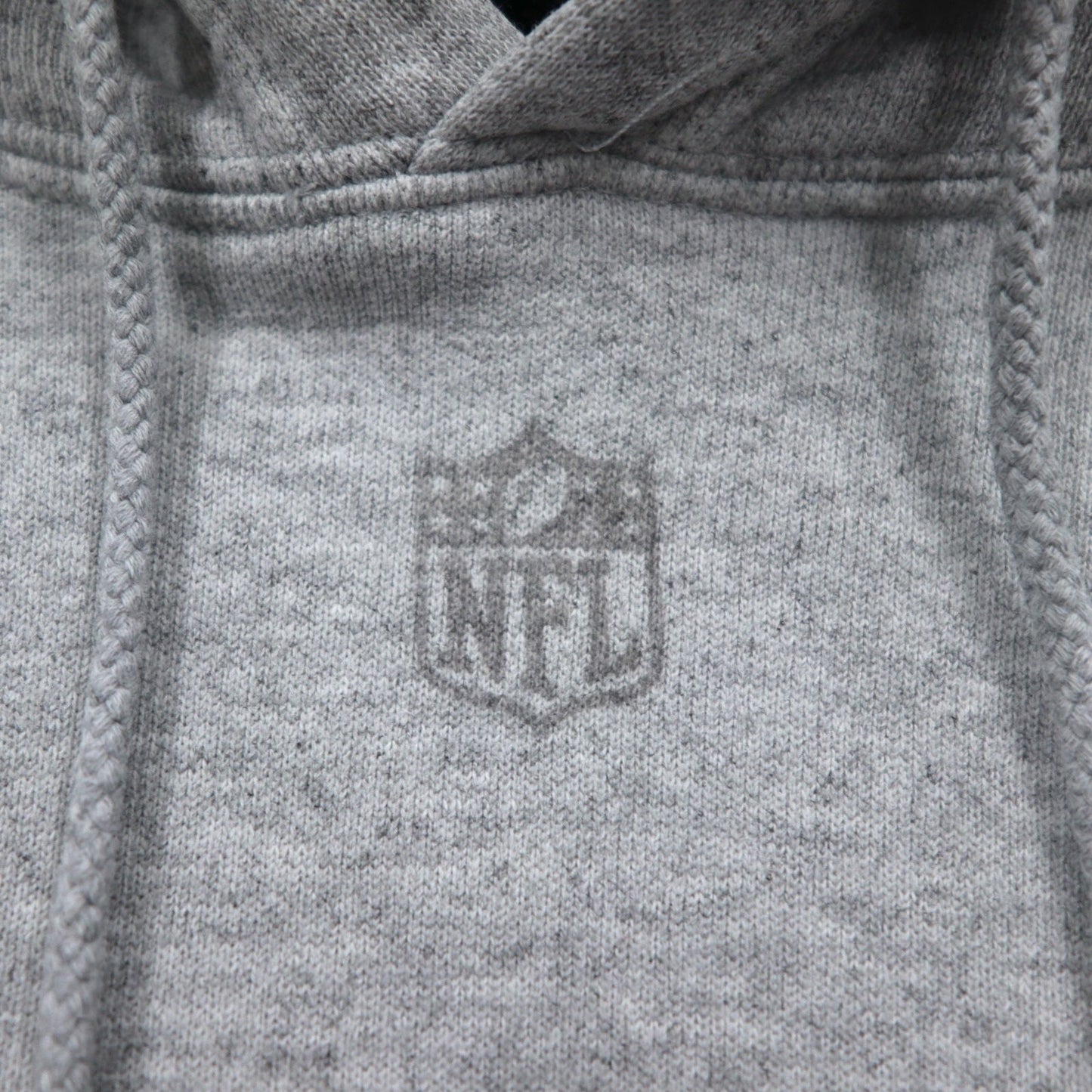 Reebok ヘビーウェイト プルオーバーパーカー L グレー 裏起毛 フロントポケット NFL PITTSBURGH