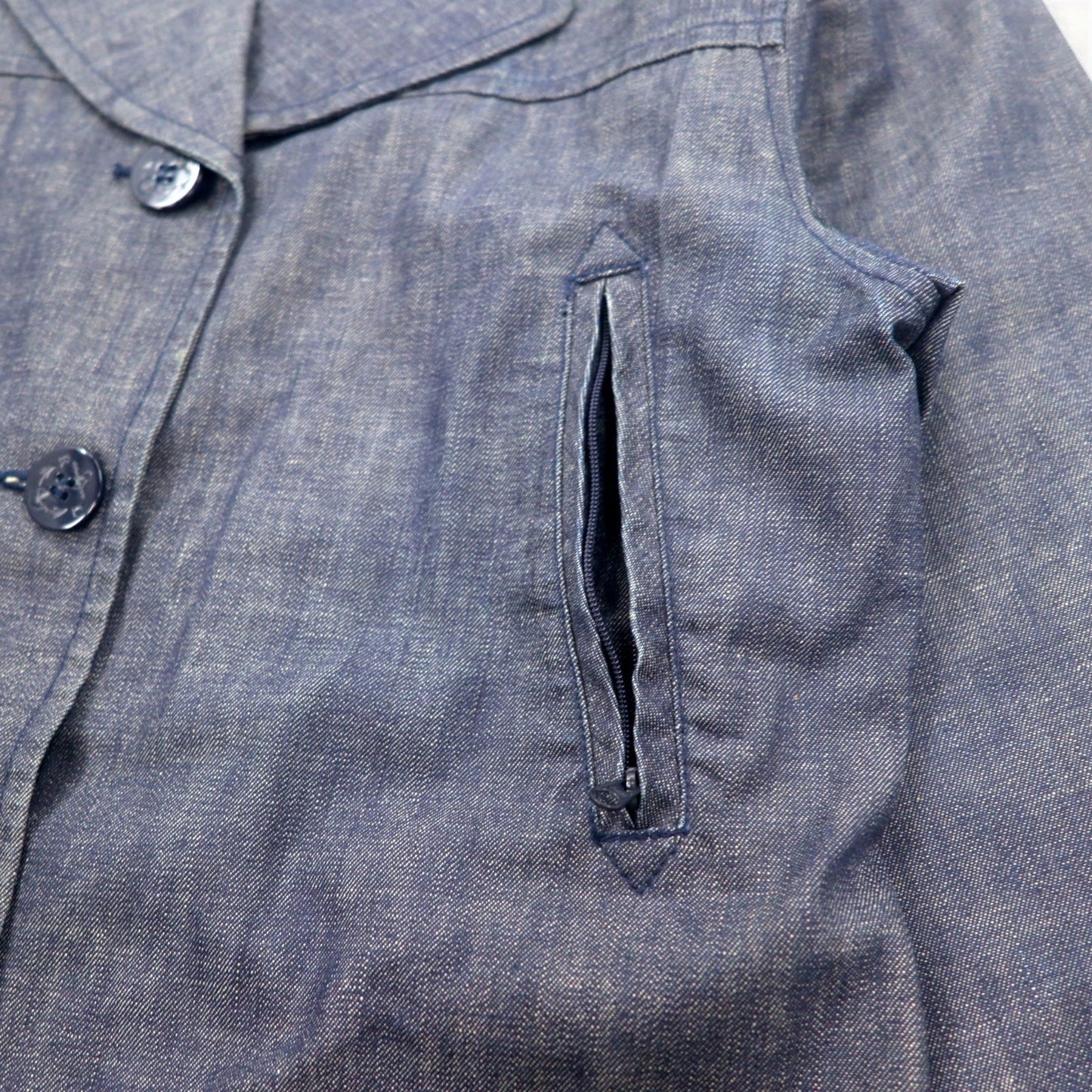 POLO JEANS CO. RALPH LAUREN 90年代 デニム マリンコート カバーオール L インディゴ ブルー