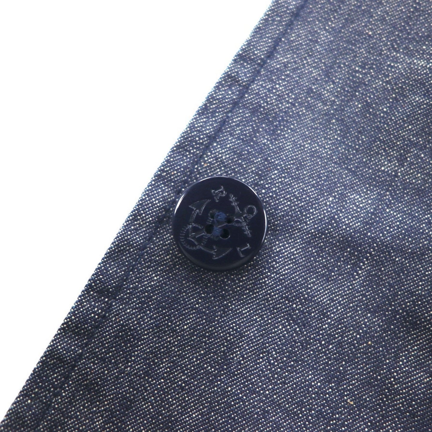 POLO JEANS CO. RALPH LAUREN 90年代 デニム マリンコート カバーオール L インディゴ ブルー