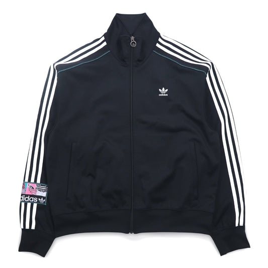 adidas Originals トラックジャケット ジャージ XL ブラック トレフォイルロゴ 3ストライプ Gender Neutral HS2628