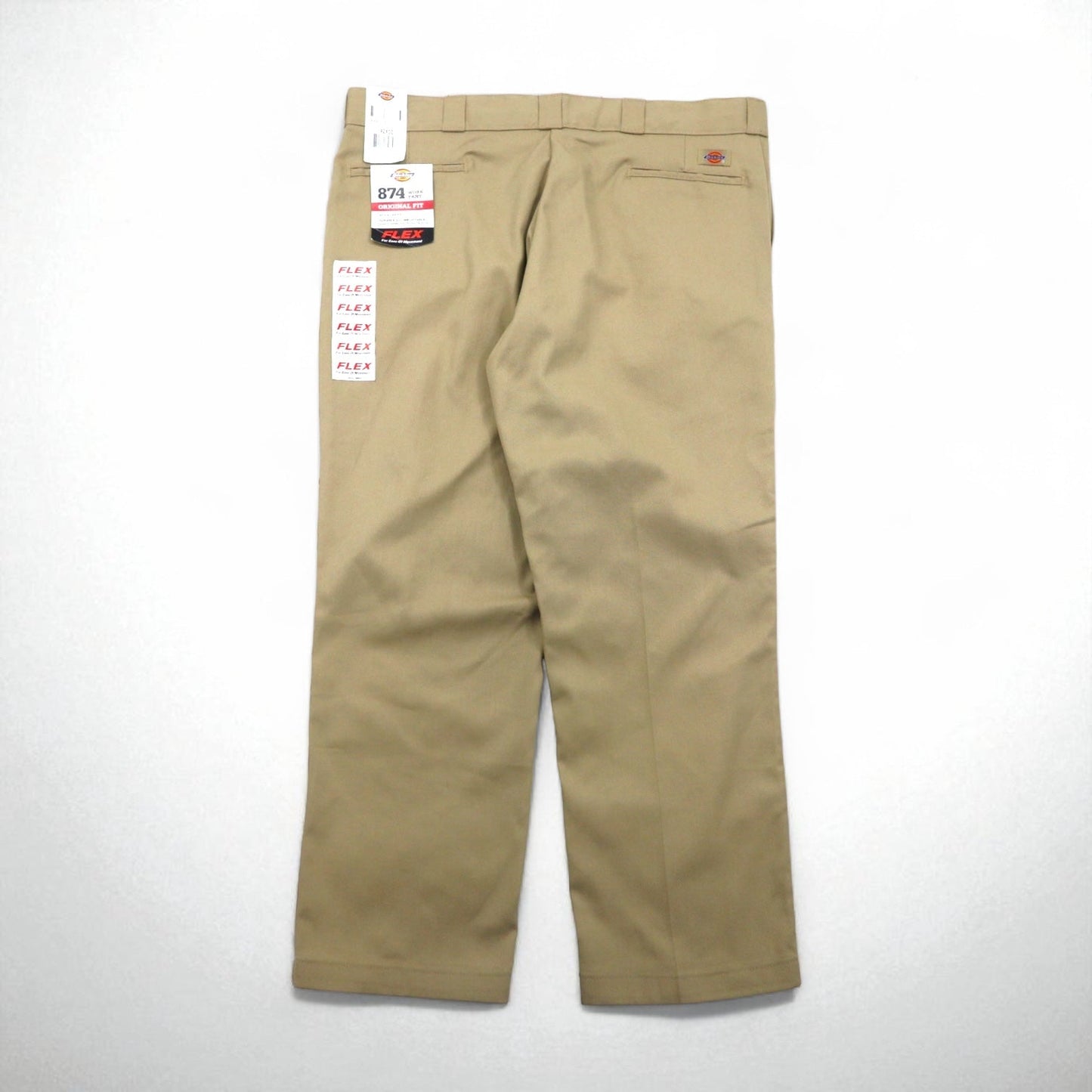 Dickies 874 FLEX オリジナルフィット ワークパンツ チノパンツ XL ベージュ 11874DS 未使用品