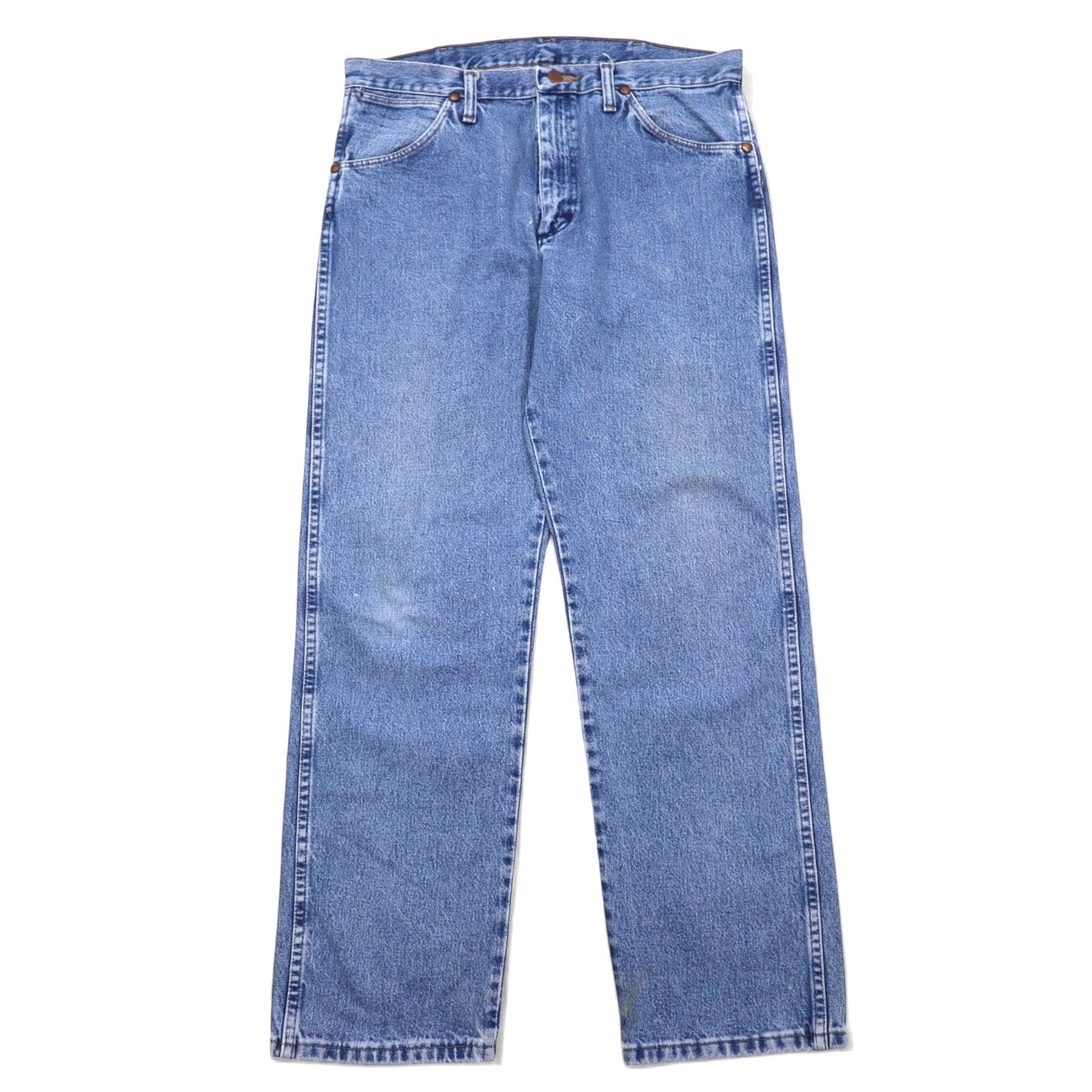 Wrangler 90年代 デニムパンツ 33 ブルー コットン ジッパーフライ 13MWZGK