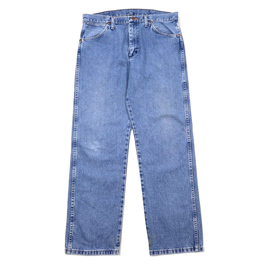 Wrangler 90年代 デニムパンツ 33 ブルー コットン ジッパーフライ 13MWZGK