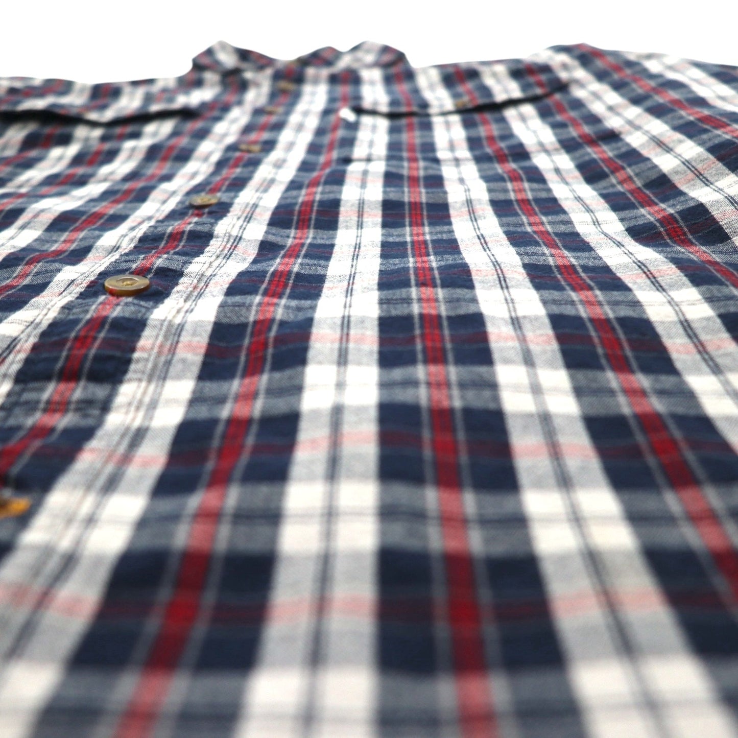 carhartt リラックスフィット RELAXED FIT ボタンダウン フランネルシャツ L グレー チェック 胸ポケット 102214 412