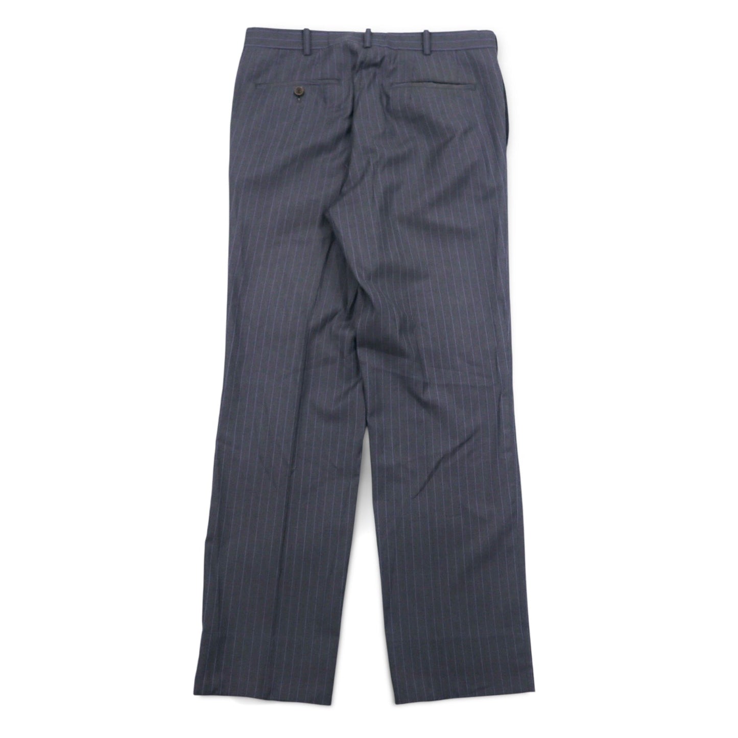 Loro Piana × MENS CLUB HASHIMOTO 2B スーツ セットアップ L グレー ストライプ ウール シルク混 日本製