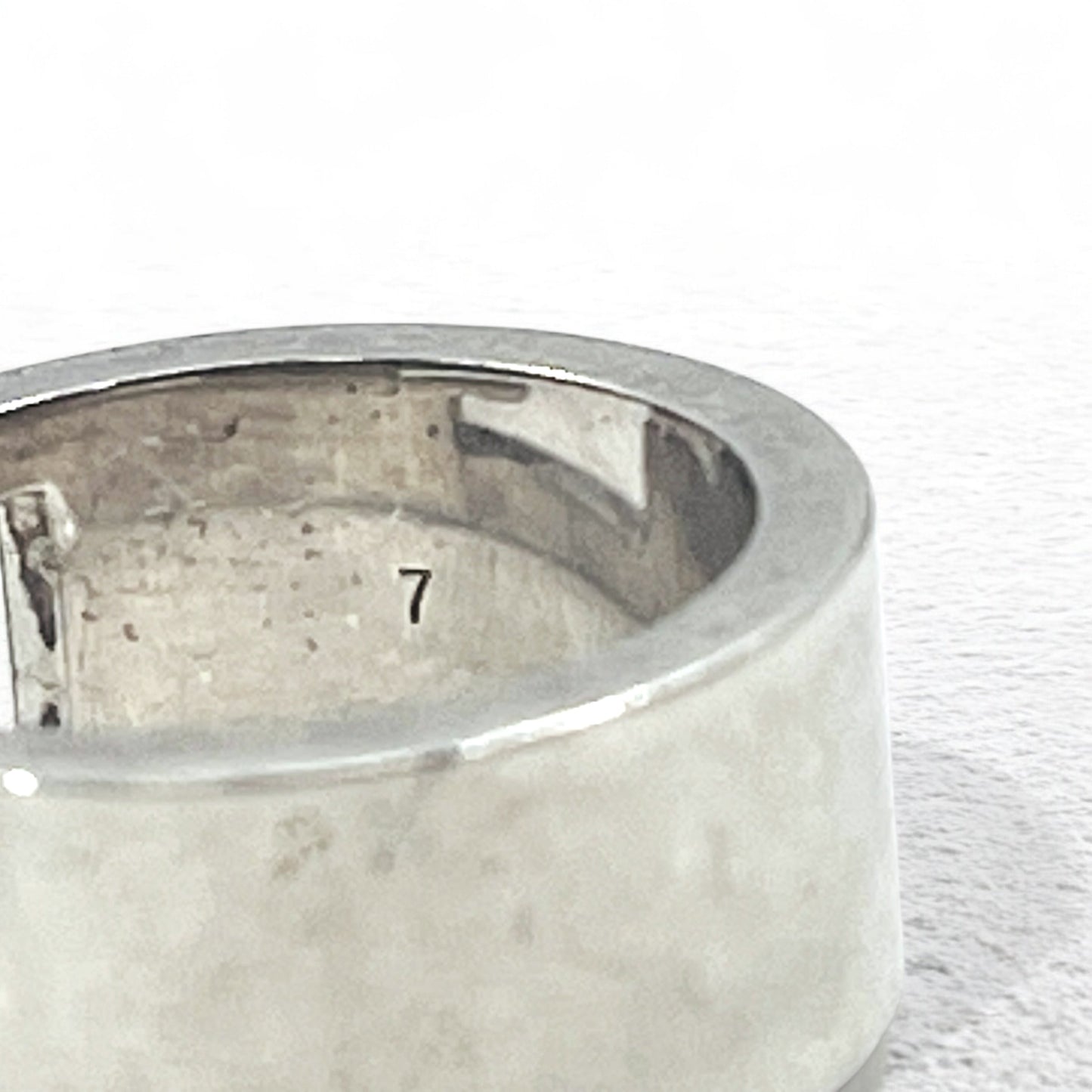 GUCCI イタリア製 Gマーク Gリング 指輪 ピンキーリング 6号 シルバー Ag925