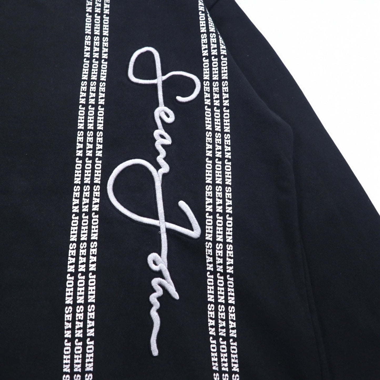 Sean John 90年代 クルーネック スウェット XL ブラック コットン