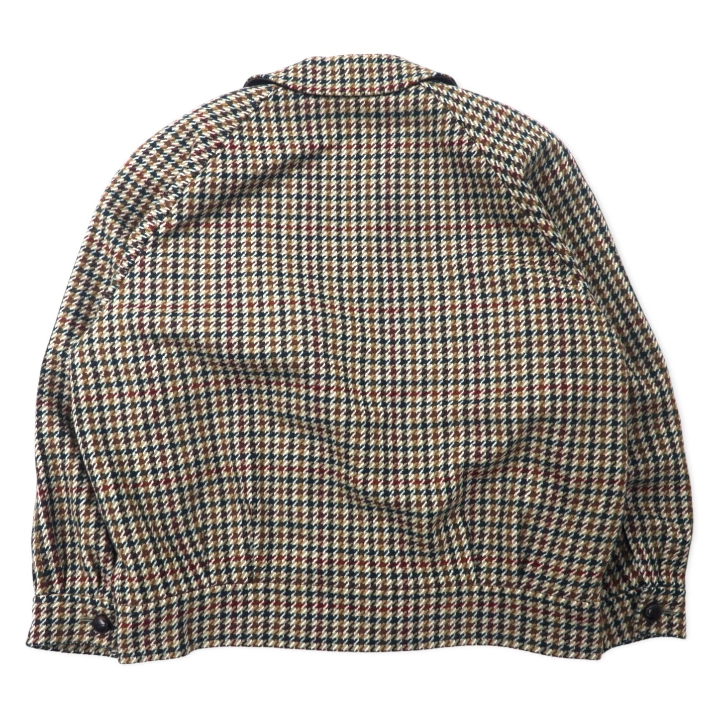 Burberrys × WILLIAM BROWN オールド ダブル ツイードジャケット 11AR ブラウン ガンクラブチェック ウール