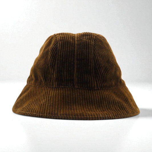 Polo by Ralph Lauren 90年代 コーデュロイ バケットハット S/M ブラウン コットン