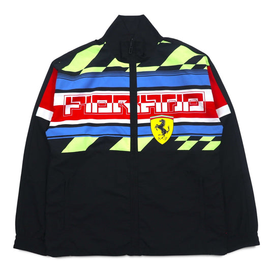 PUMA × Ferrari ストリート ウーブン ナイロンジャケット ジャージ L ブラック Street Woven Jacket 596137-02