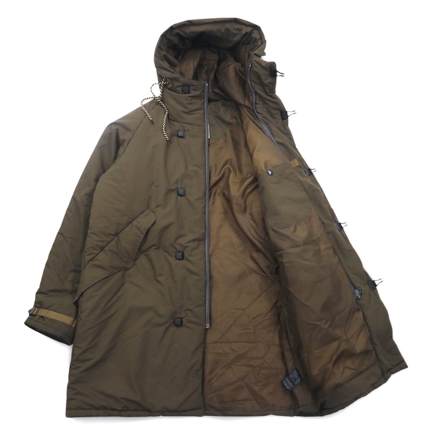 NEXUS7 オメガジャケット ミリタリー 中綿 コート L カーキ MOA-NTC-J0D OMEGA JACKET-II