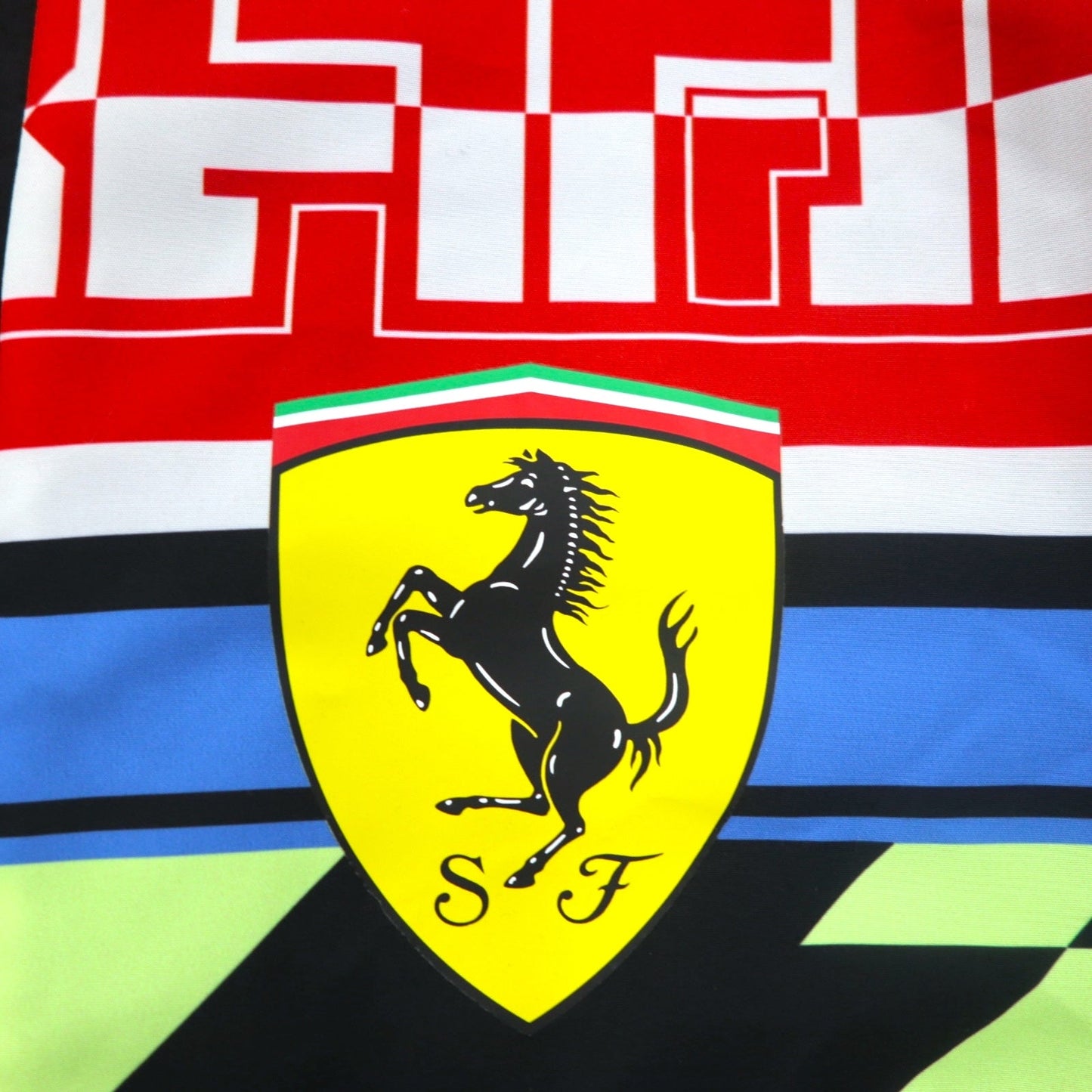 PUMA × Ferrari ストリート ウーブン ナイロンジャケット ジャージ L ブラック Street Woven Jacket 596137-02