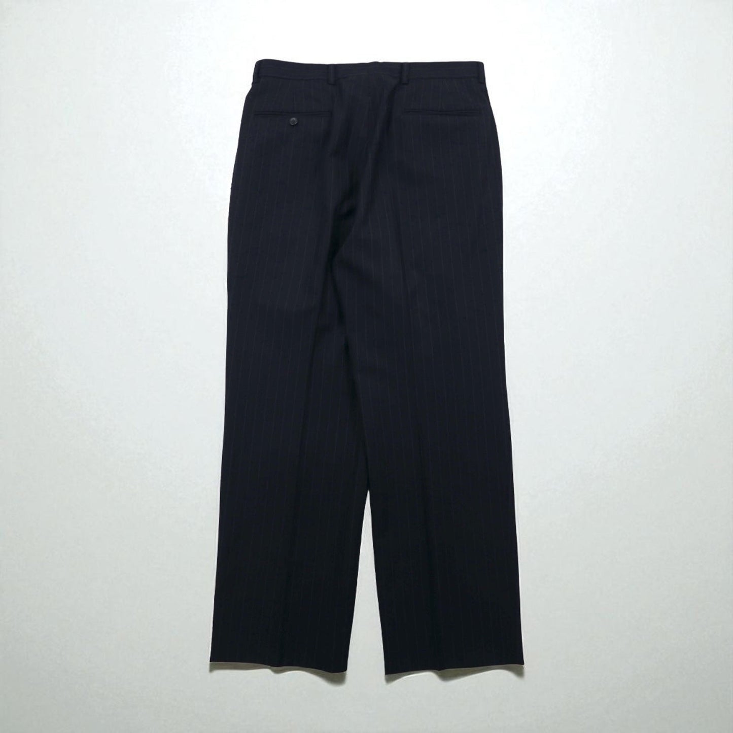 Brooks Brothers 3B スーツ セットアップ M ネイビー ストライプ ウール 日本製