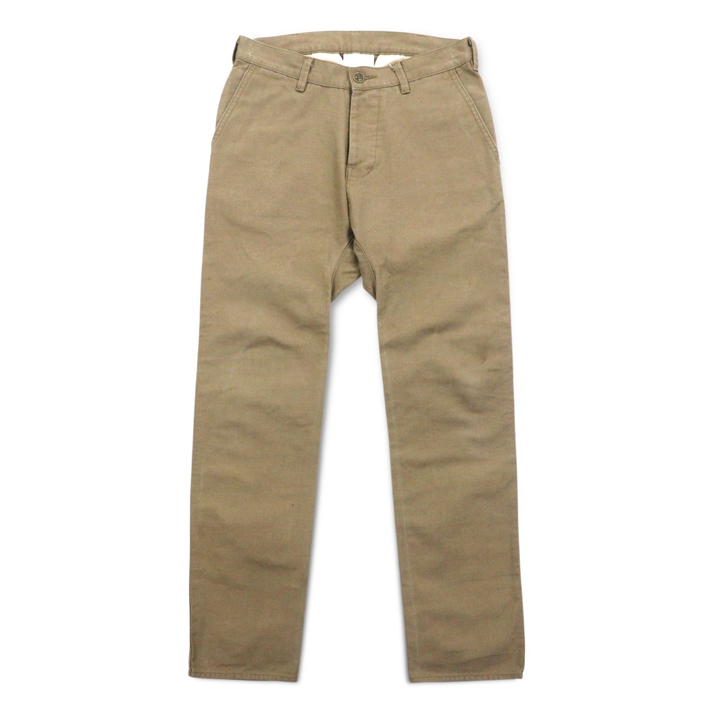 one gravity × International Gallery BEAMS サルエルパンツ S ベージュ コットン 日本製