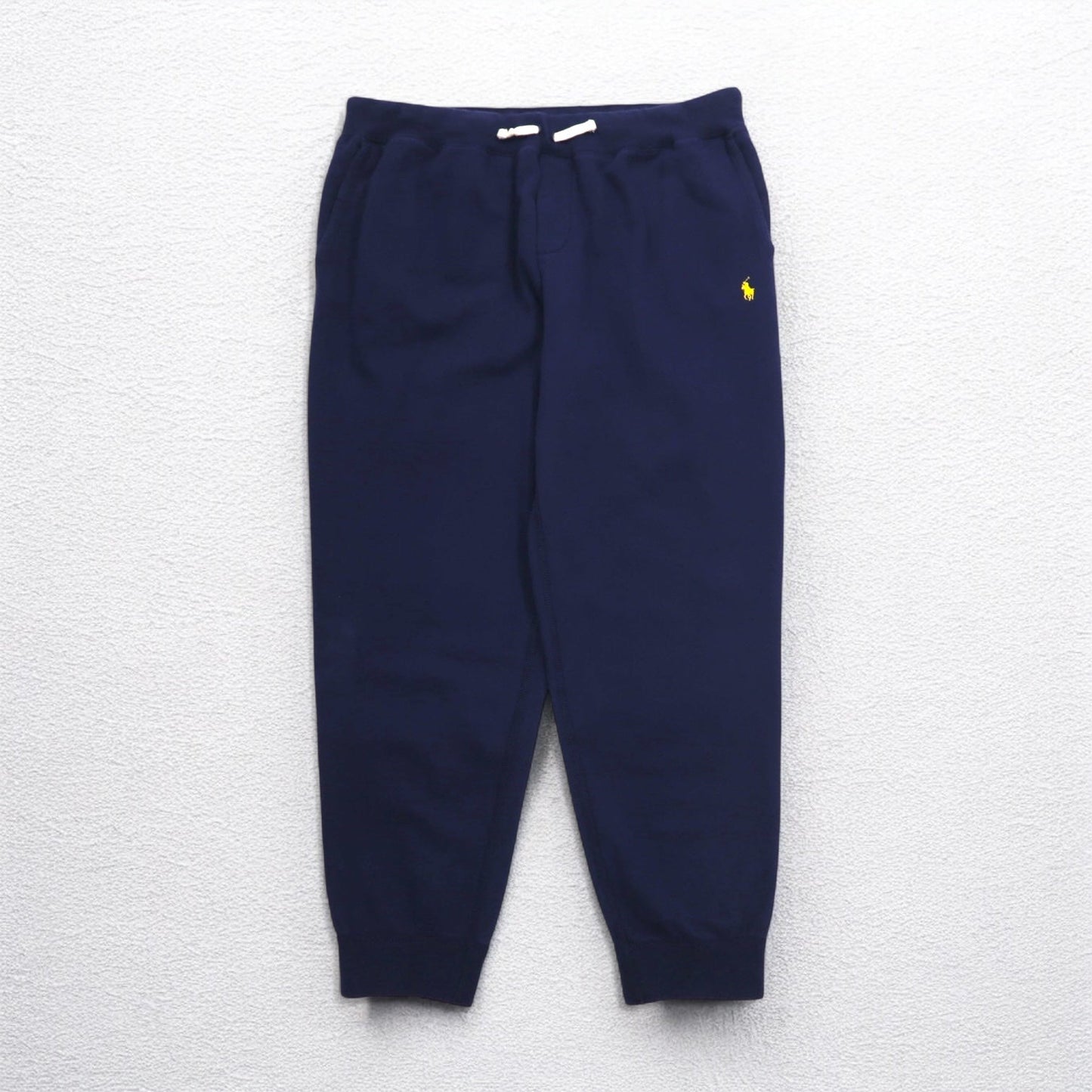 POLO RALPH LAUREN ワイド スウェットパンツ ジョガーパンツ 2XL ネイビー スモールポニー刺繍