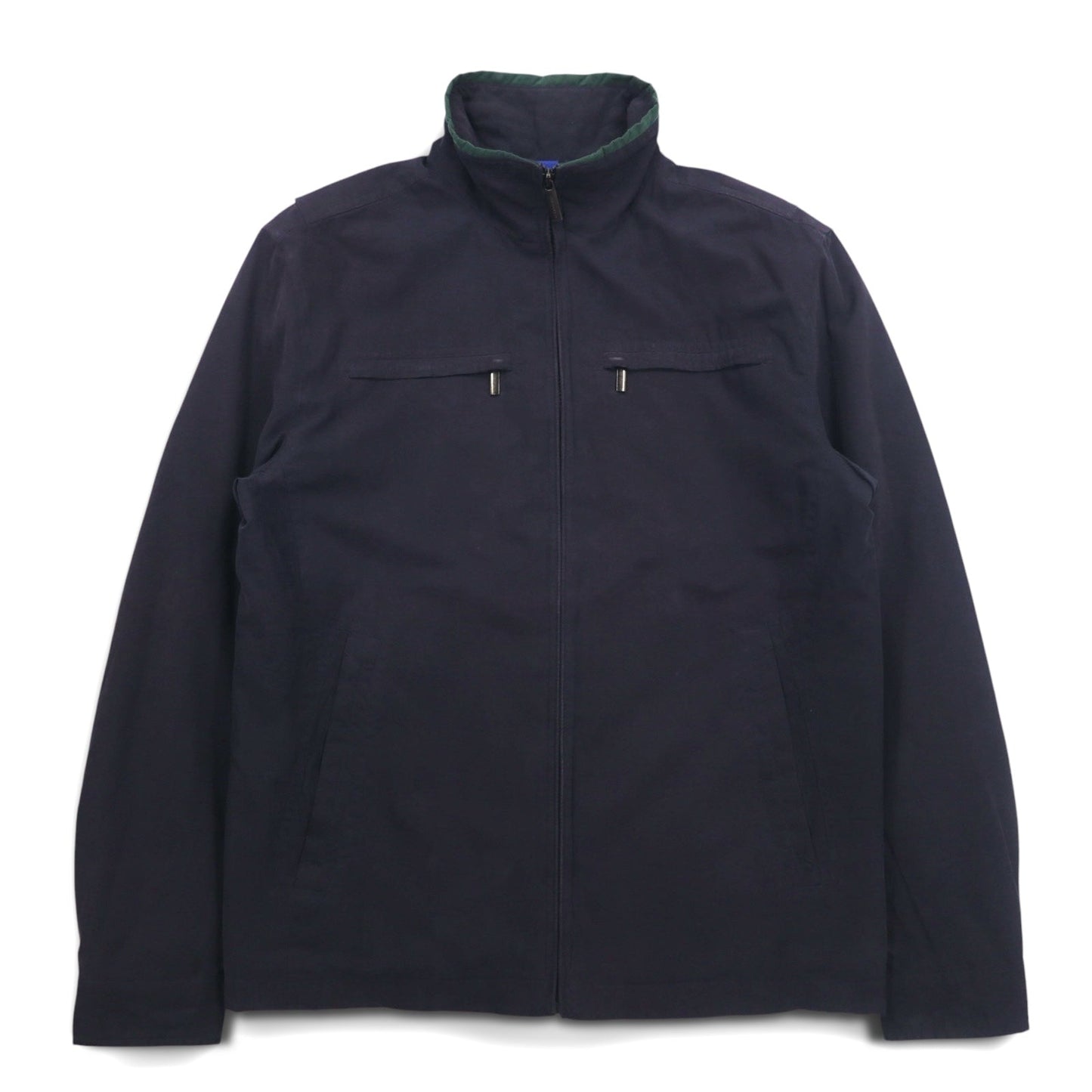 LONDON FOG ピーチスキン スウィングトップ ハリントンジャケット L ブラック ハイネック