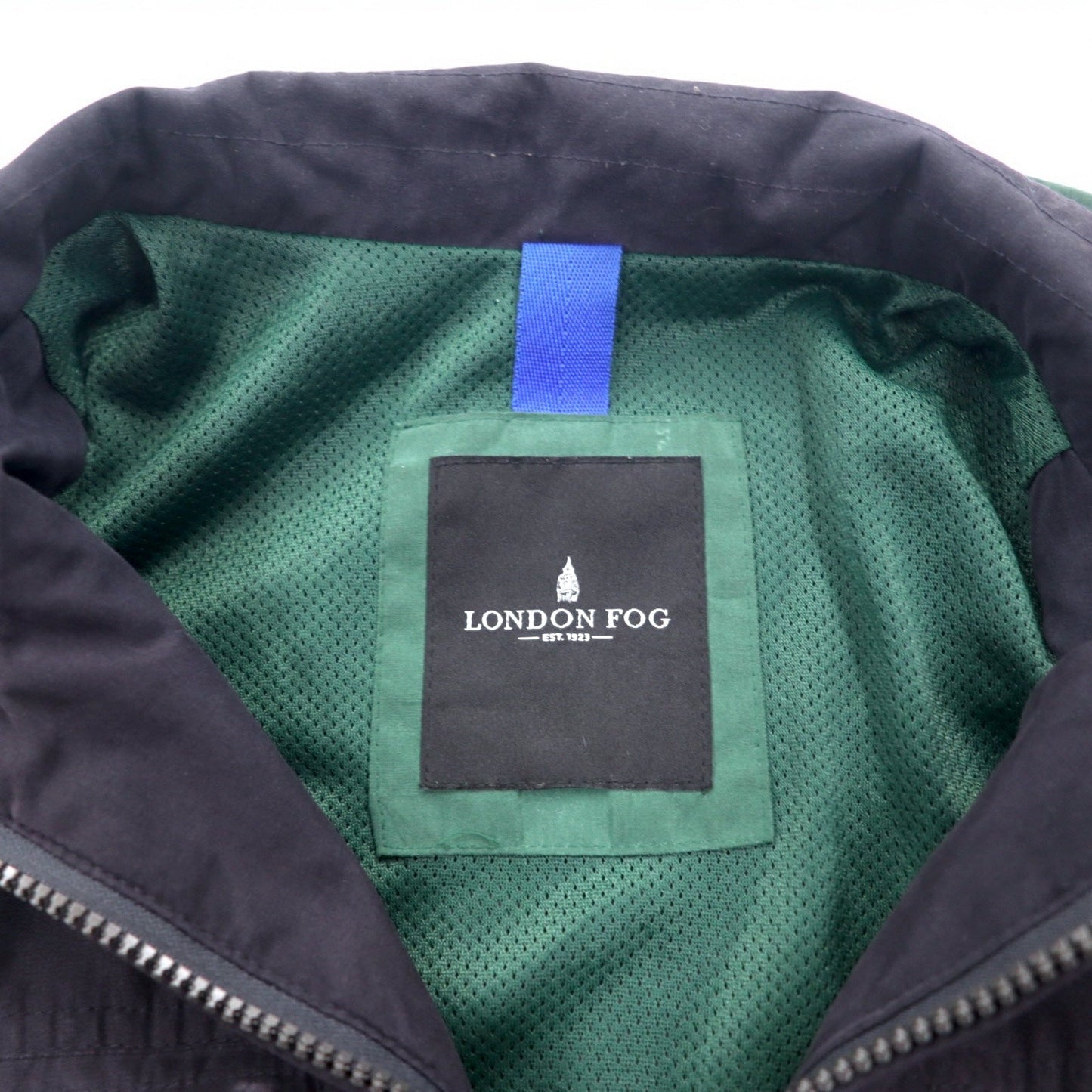 LONDON FOG ピーチスキン スウィングトップ ハリントンジャケット L ブラック ハイネック