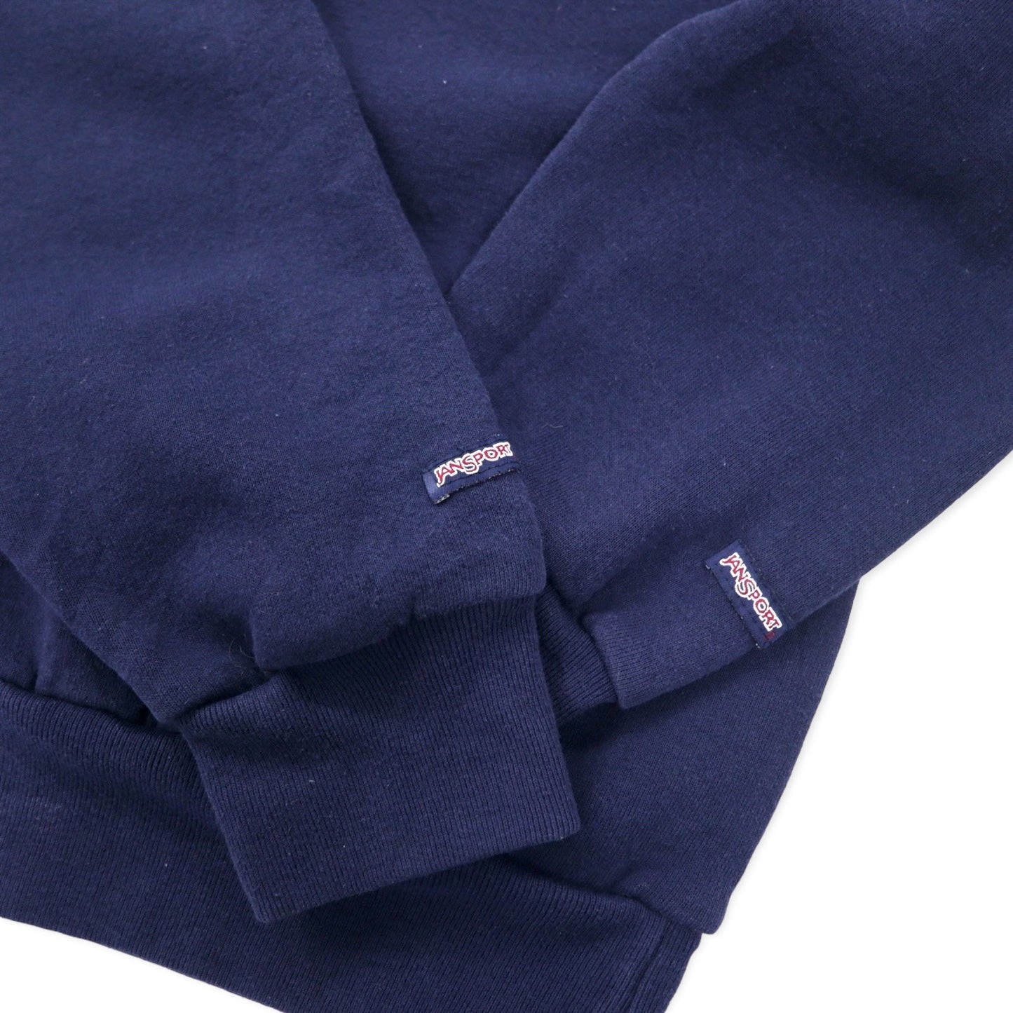 JAN SPORT USA製 90年代 カレッジ刺繍 スウェット M ネイビー コットン UNIVERSITY OF ALUMNI MISSISSIPPI