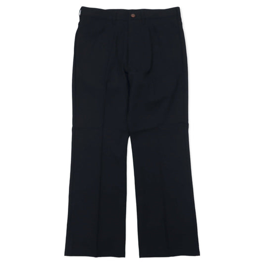 Wrangler ランチャー ドレス スラックスパンツ L ブラック ポリエステル センタープレス WRANCHER DRESS WI1141-75S 未使用品