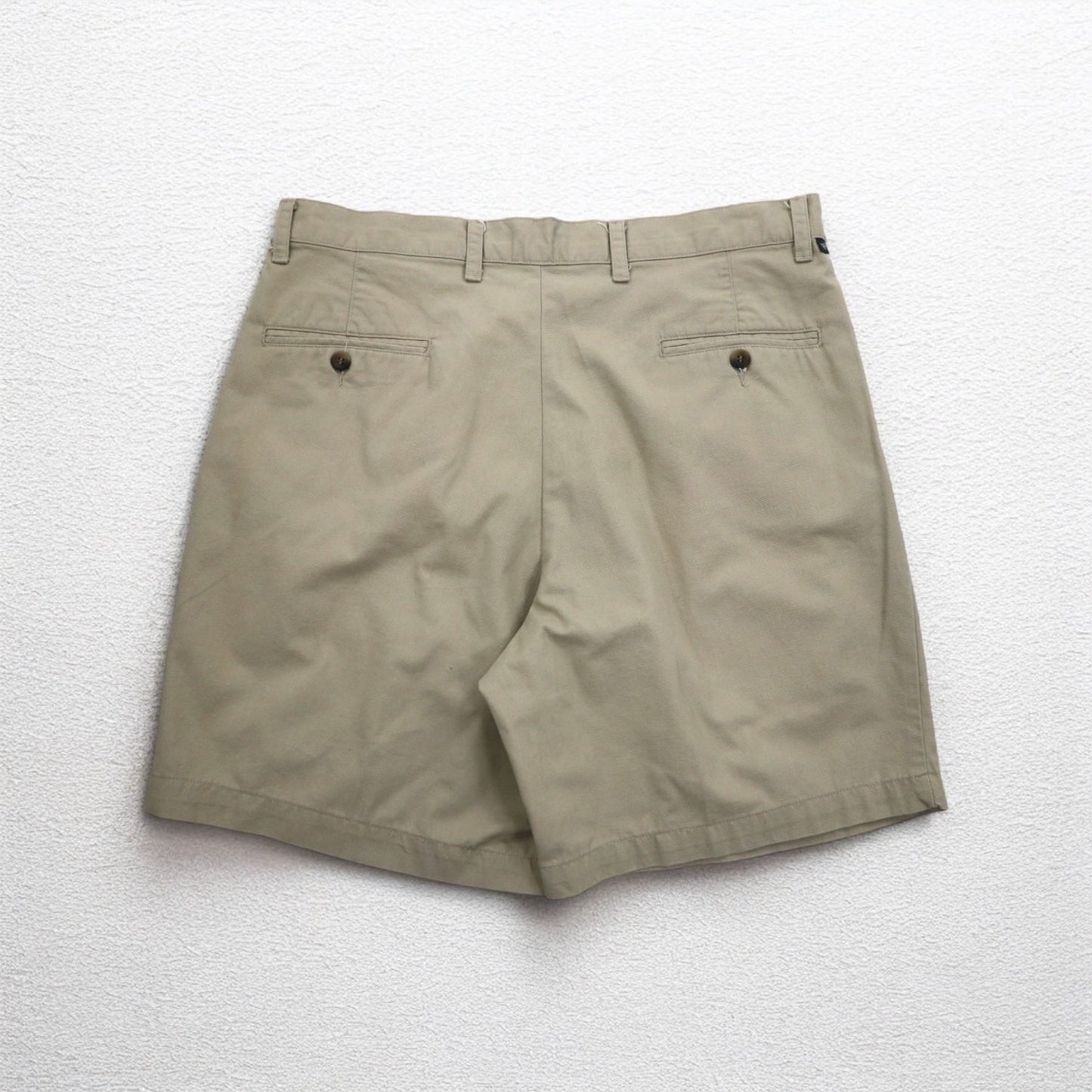 DOCKERS ( Levi's ) ダック キャンバス タック ショートパンツ ハーフパンツ L ベージュ コットン