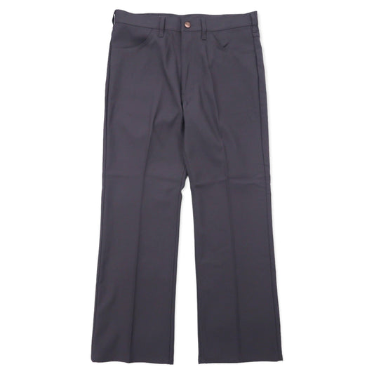 Wrangler ランチャー ドレス スラックスパンツ L グレー ポリエステル センタープレス WRANCHER DRESS WI1141-02S 未使用品