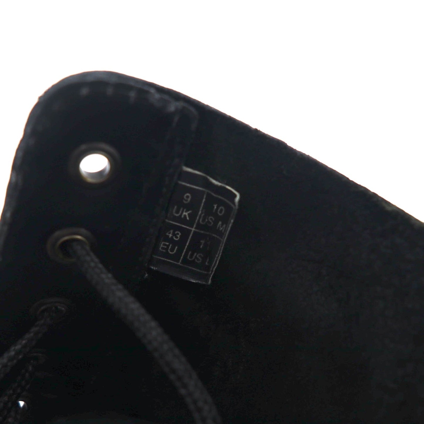 Dr.Martens 10 EYE BOOTS 10ホール レースアップブーツ 28cm ブラック レザー