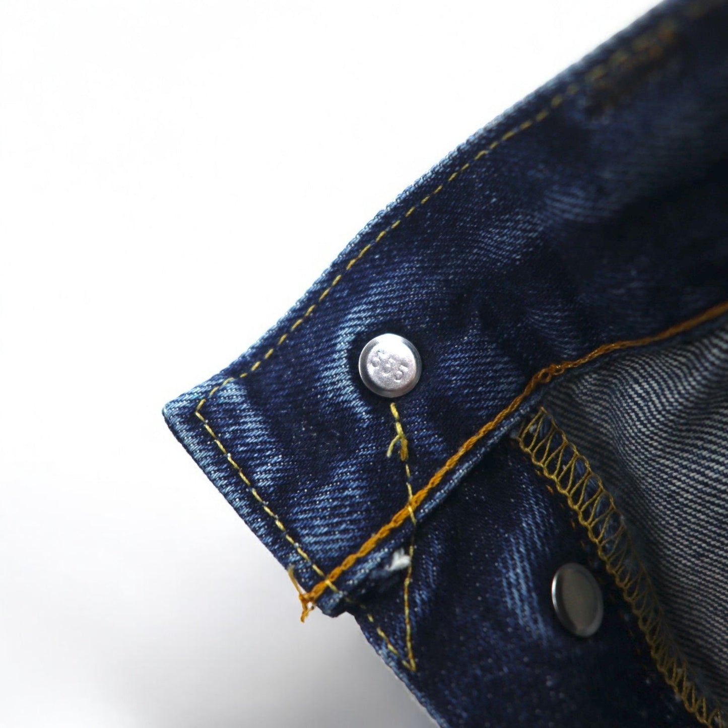 Levi's 90年代 USA製 バレンシア工場 501XX ビッグE セルビッヂ デニムパンツ S インディゴ ブルー ボタン裏555