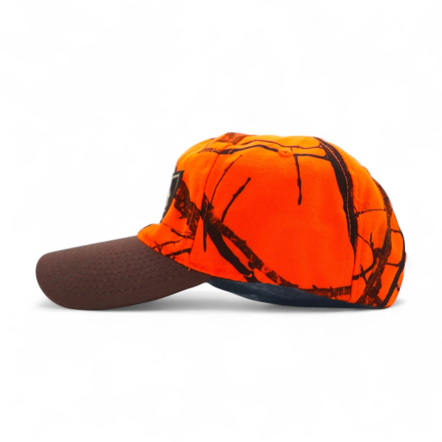 MOSSY OAK リアルツリーカモ アウトドアキャップ FREE ベルト オレンジ コットン Steve's