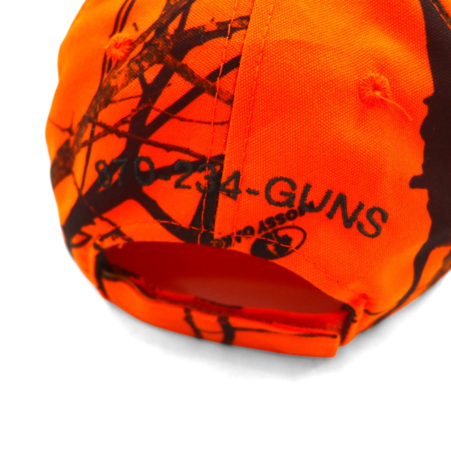 MOSSY OAK リアルツリーカモ アウトドアキャップ FREE ベルト オレンジ コットン Steve's