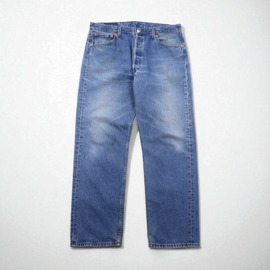 Levi's 00年代 ユーロリーバイス 501 デニムパンツ L インディゴ ブルー ボタンフライ 00501 0114 ポーランド製