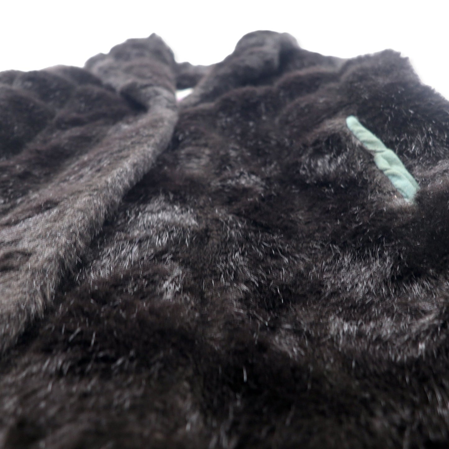 Monterey USA製 90年代 フェイクファージャケット ファーコート 10 ブラック アクリル