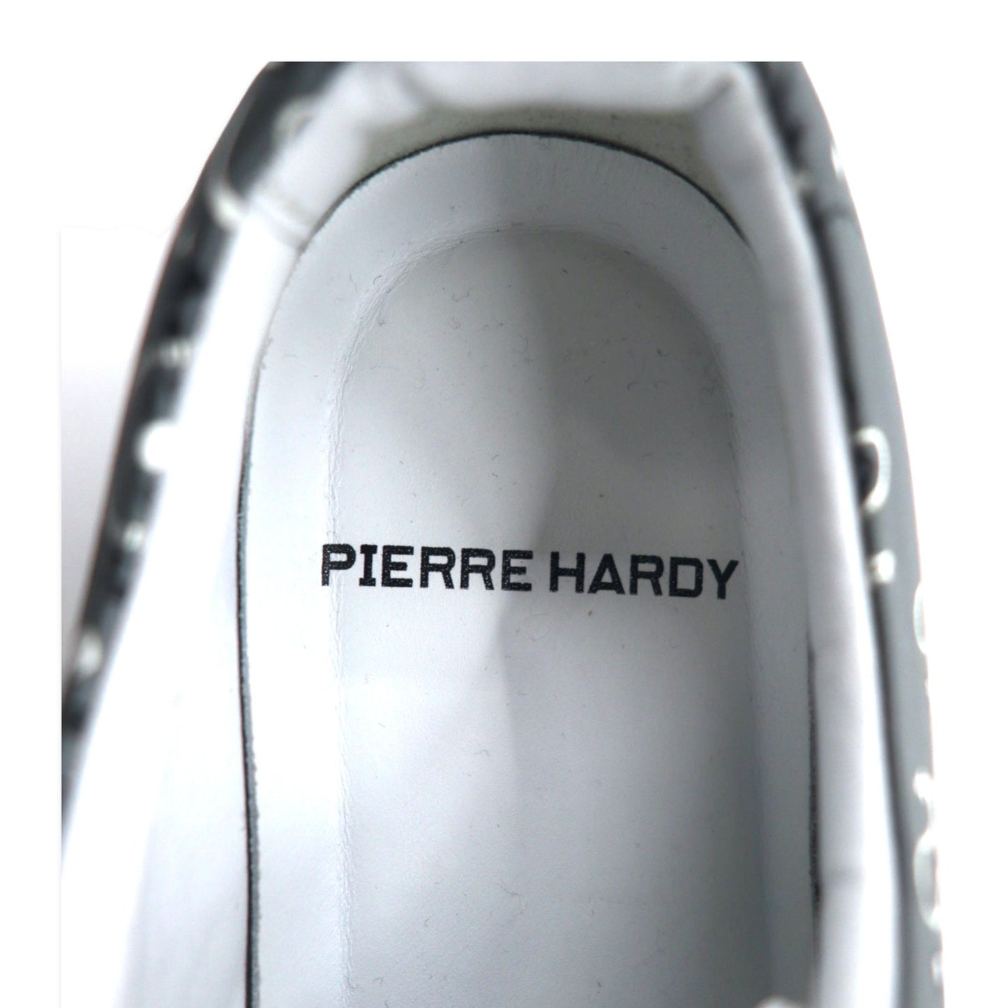 PIERRE HARDY オリースニーカー 23cm イエロー グレー バンダナ柄 レザー GREY-YELLOW BANDANA ポルトガル製