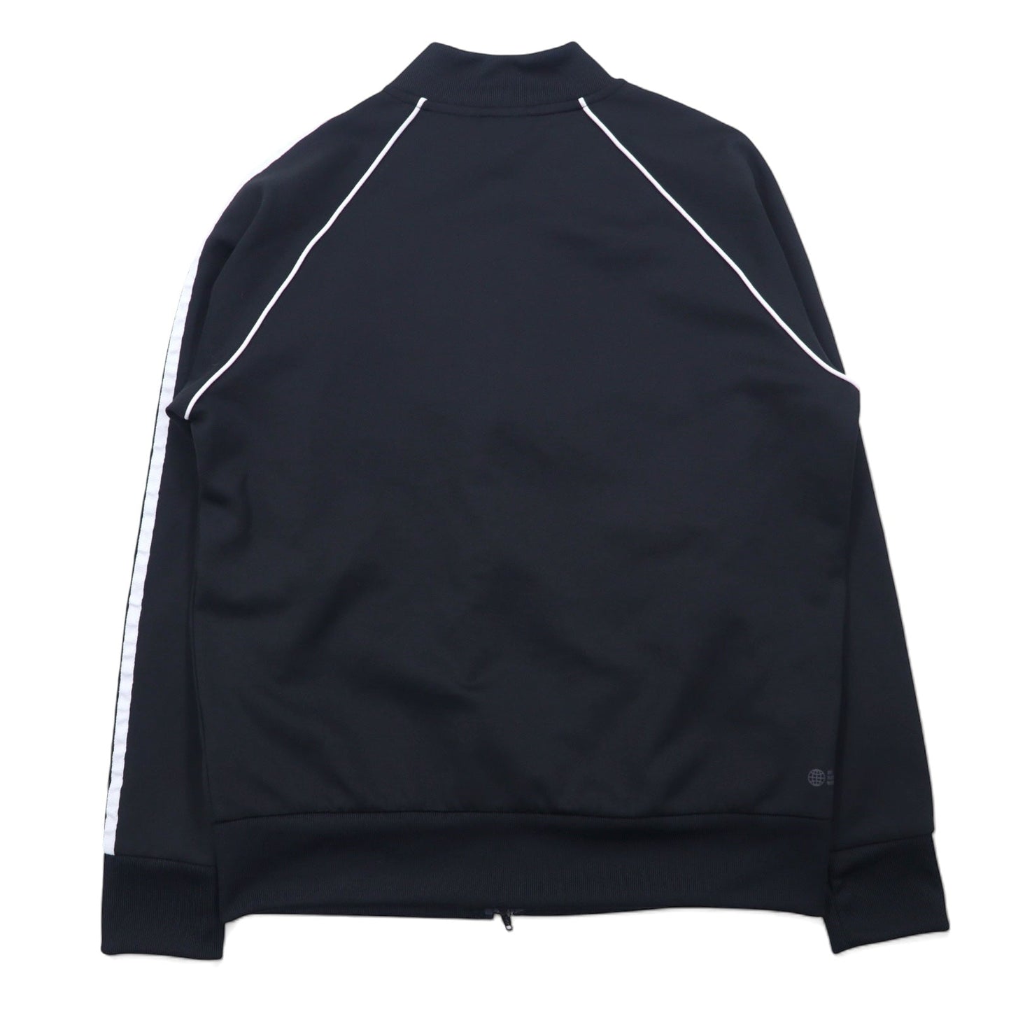 adidas originals ATP型 トラックジャケット ジャージ 4XL ブラック ポリエステル トレフォイルロゴ 3ストライプ PRIMEBLUE SST GD2374