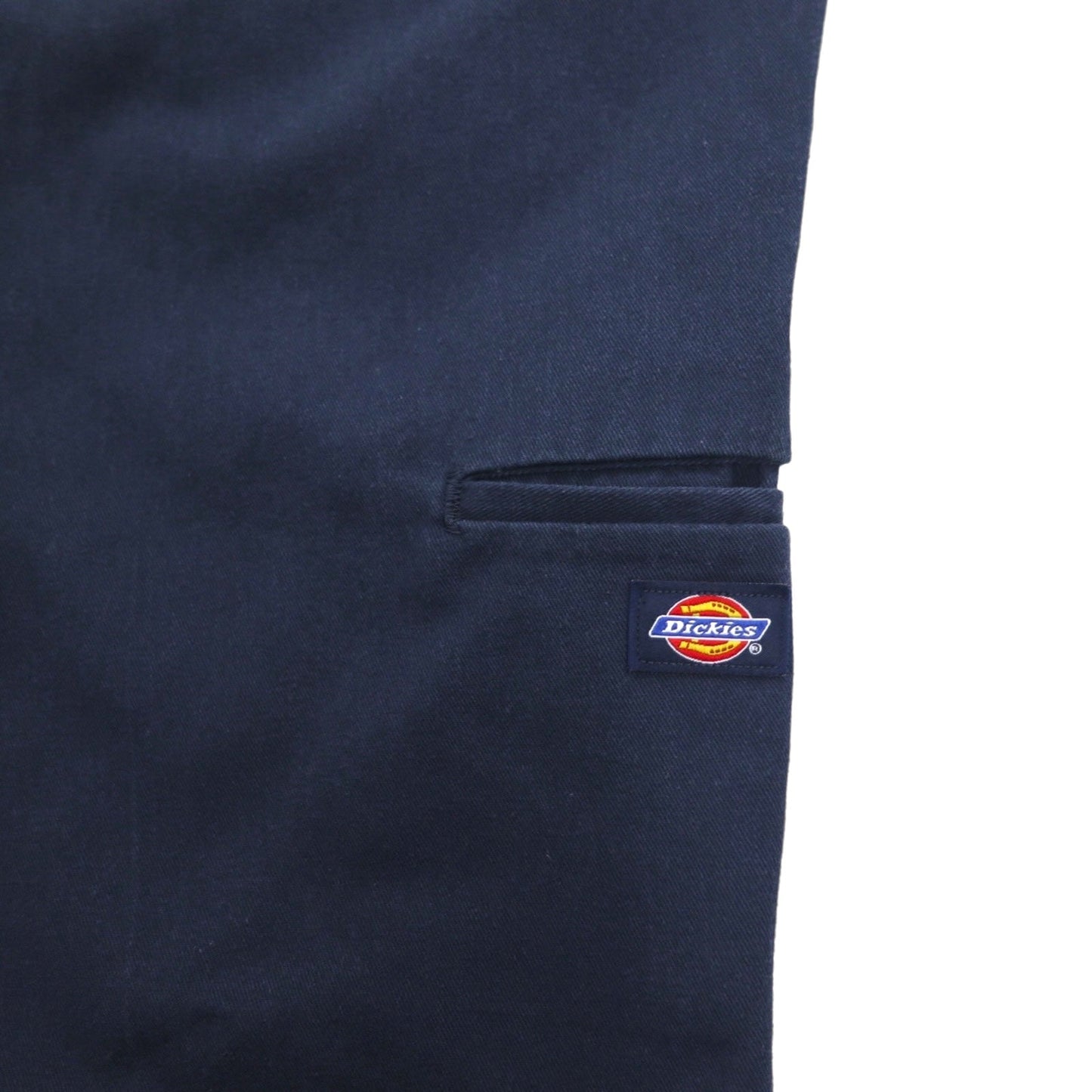 Dickies ハーフパンツ ワーク ショートパンツ L ネイビー ポリエステル コットン ホンジュラス製