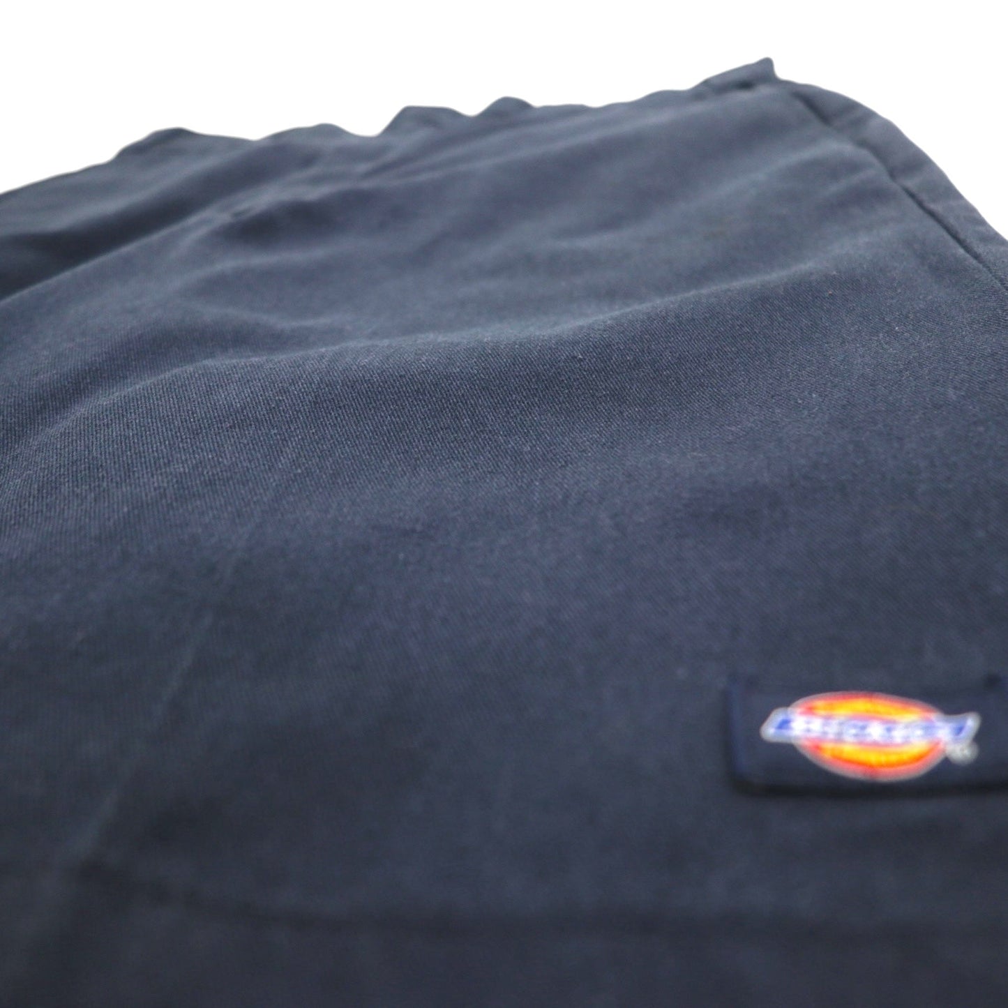 Dickies ハーフパンツ ワーク ショートパンツ L ネイビー ポリエステル コットン ホンジュラス製