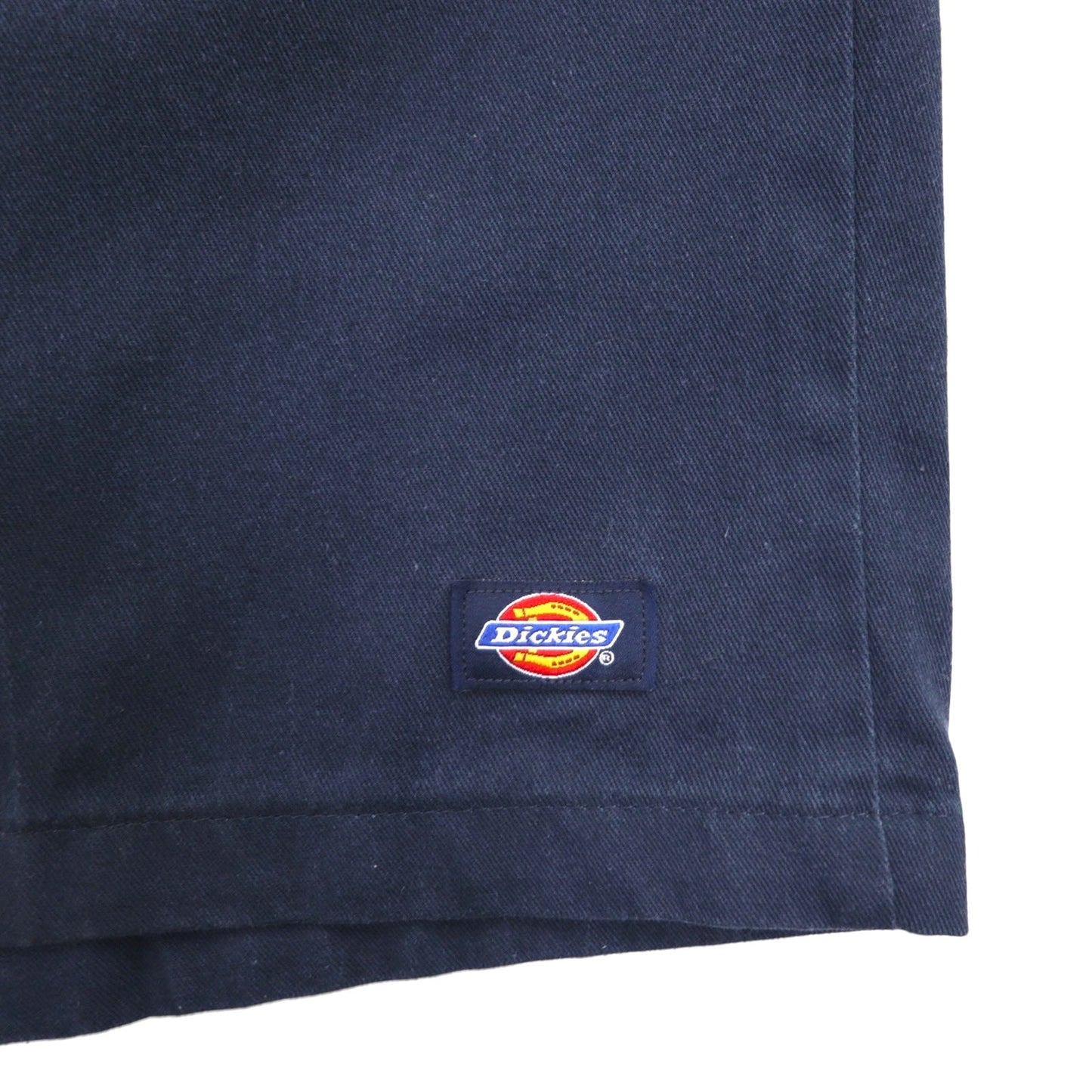 Dickies ハーフパンツ ワーク ショートパンツ L ネイビー ポリエステル コットン ホンジュラス製