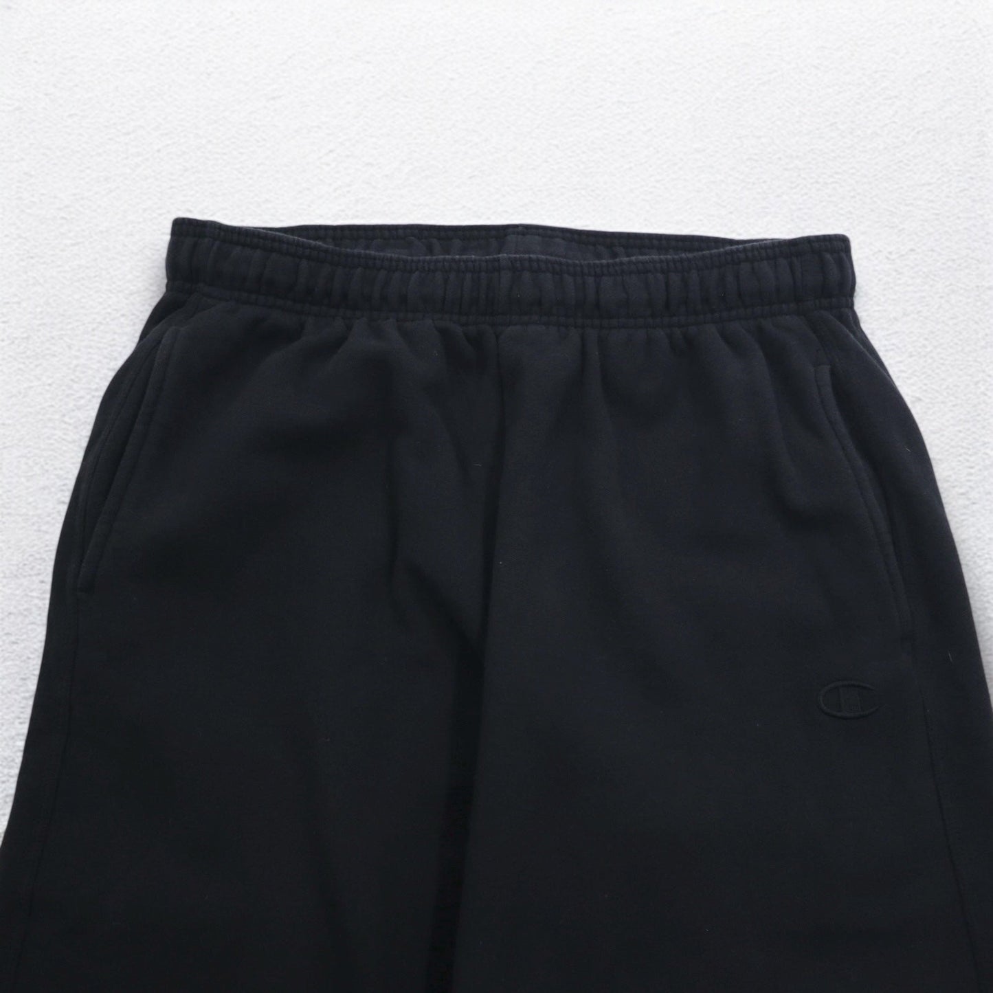 Champion ワイド スウェットパンツ XL ブラック コットン ポリエステル ホンジュラス製