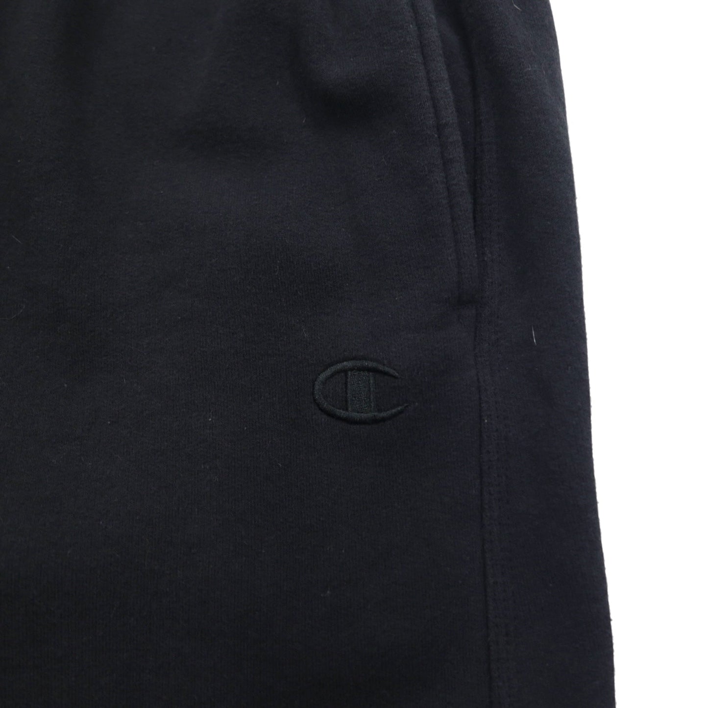 Champion ワイド スウェットパンツ XL ブラック コットン ポリエステル ホンジュラス製