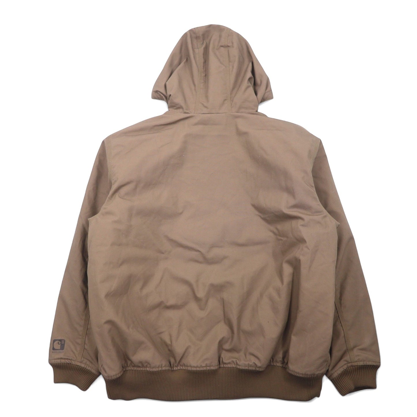 carhartt アクティブジャケット ダック パーカー XL ベージュ コットン Thinsulate 中綿 Jefferson Quick Duck Rain Defender Active Jacket 防水 101493