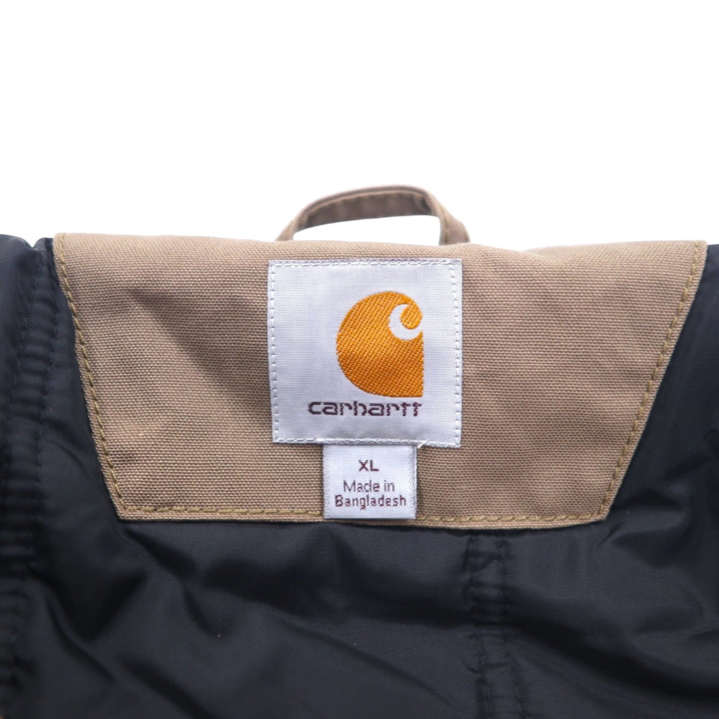 carhartt アクティブジャケット ダック パーカー XL ベージュ コットン Thinsulate 中綿 Jefferson Quick Duck Rain Defender Active Jacket 防水 101493