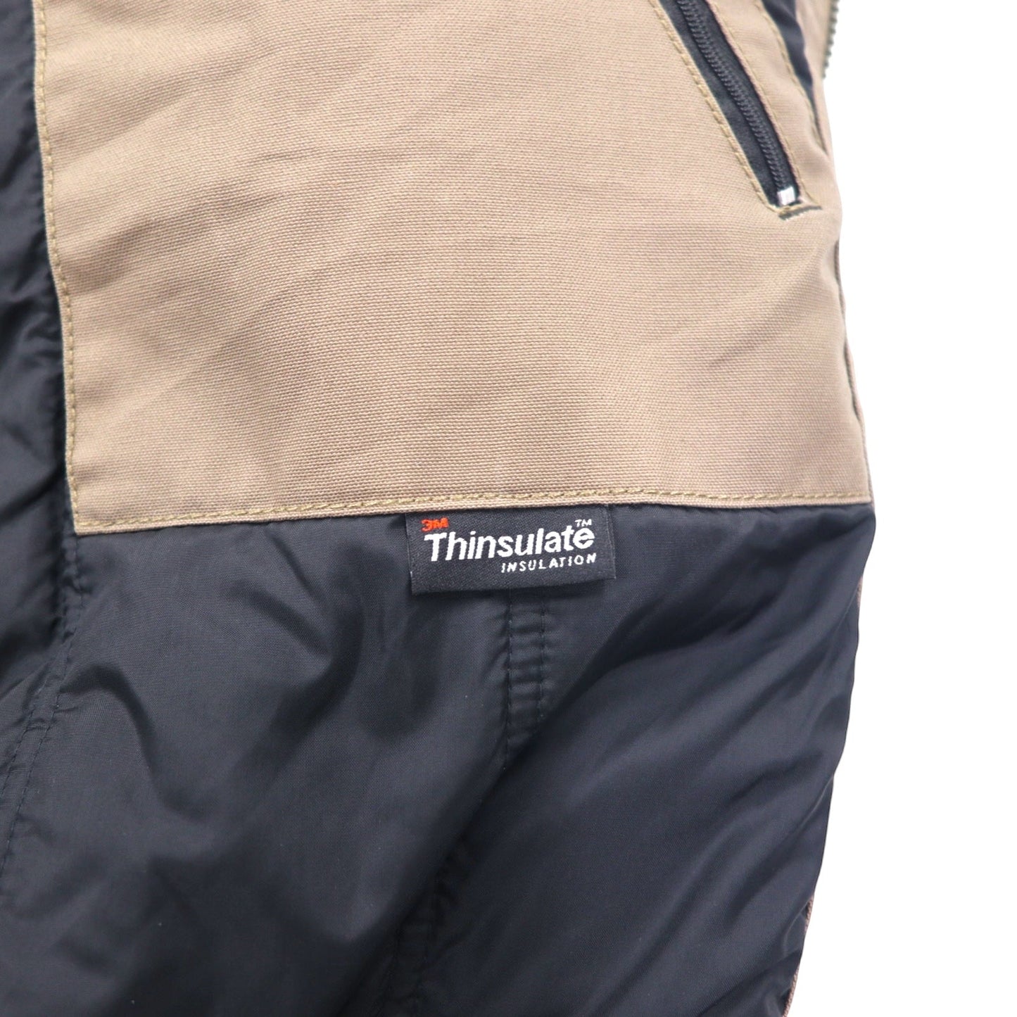 carhartt アクティブジャケット ダック パーカー XL ベージュ コットン Thinsulate 中綿 Jefferson Quick Duck Rain Defender Active Jacket 防水 101493