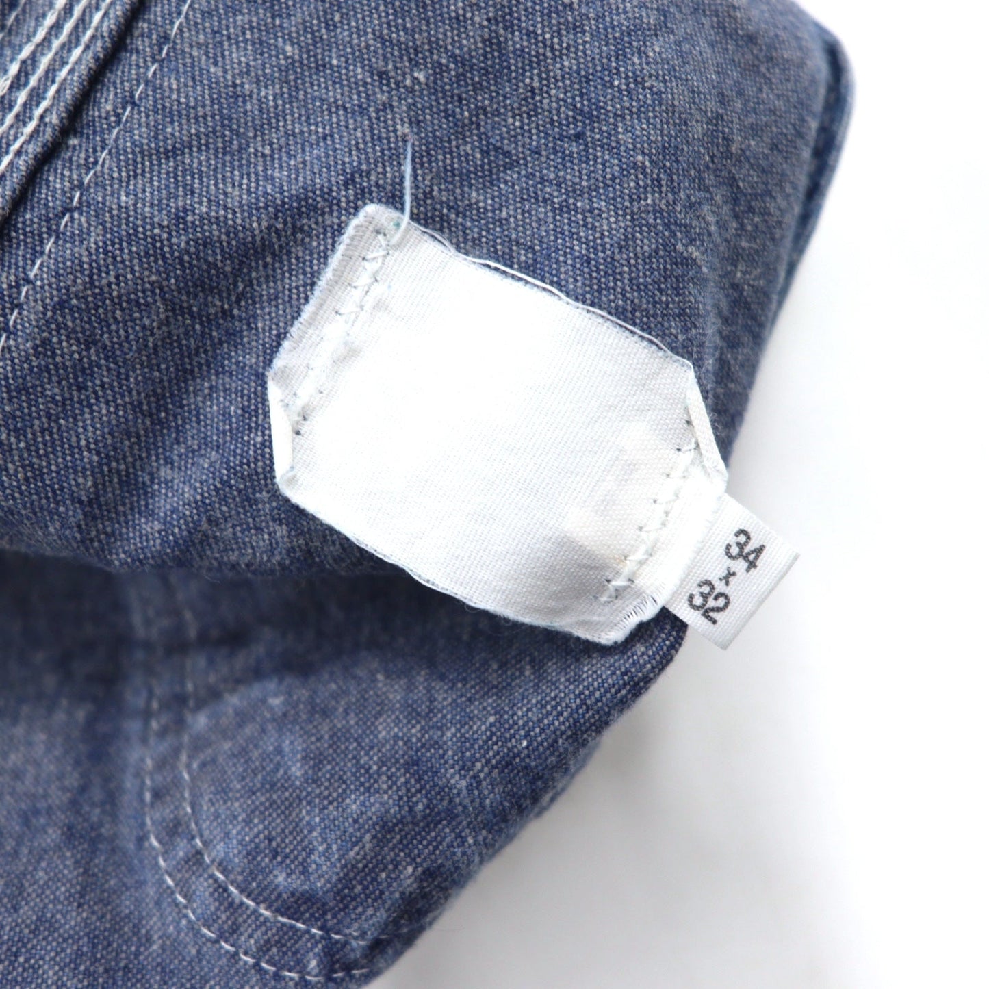 Dickies デニム オーバーオール 34 ブルー コットン